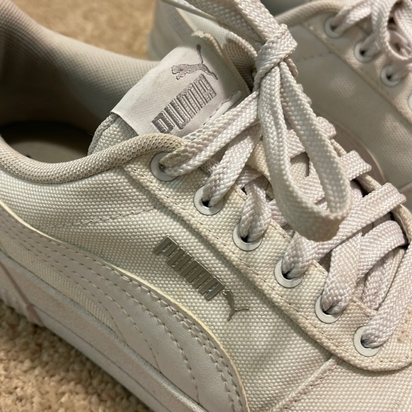 White Puma Shoes - Picture 4 of 5